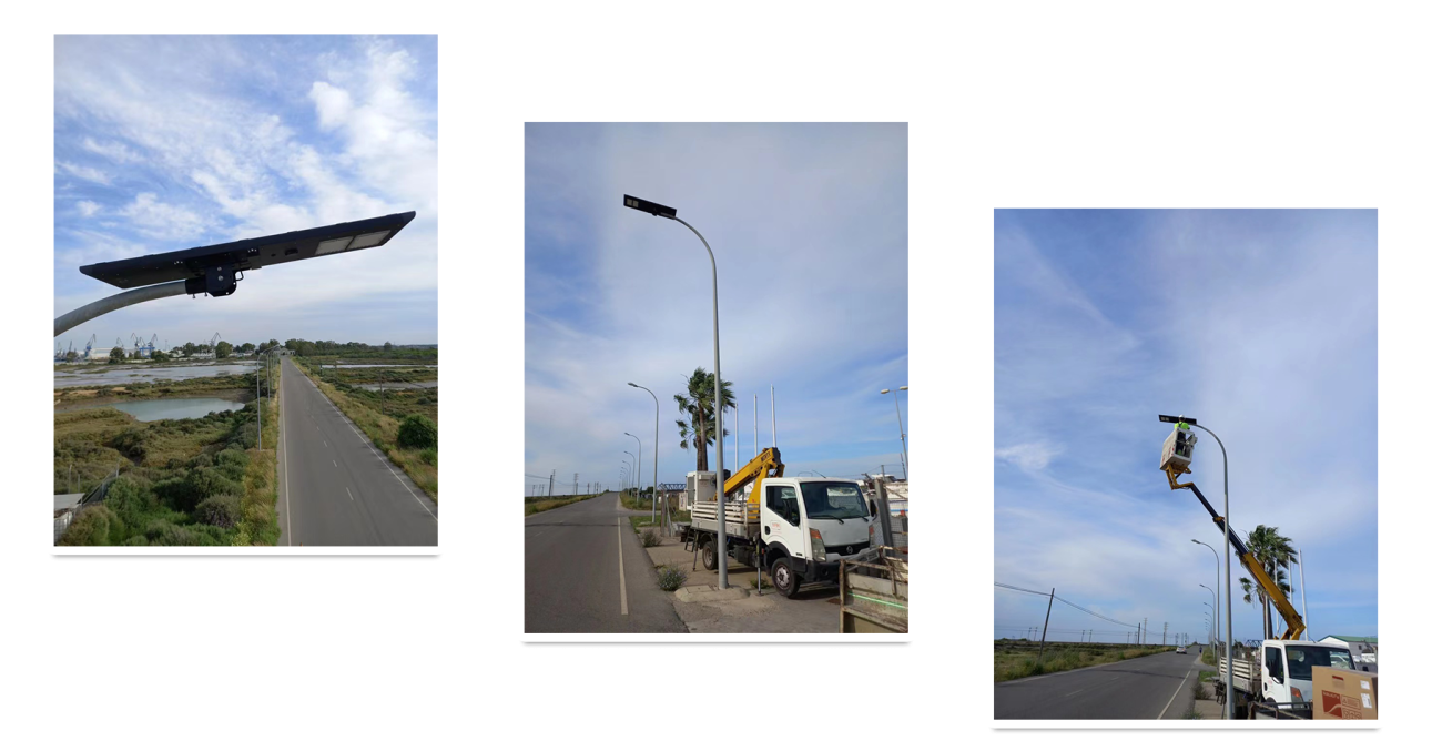 Solar led street lights