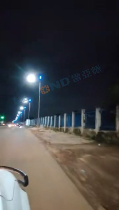 LED street light for Africa
