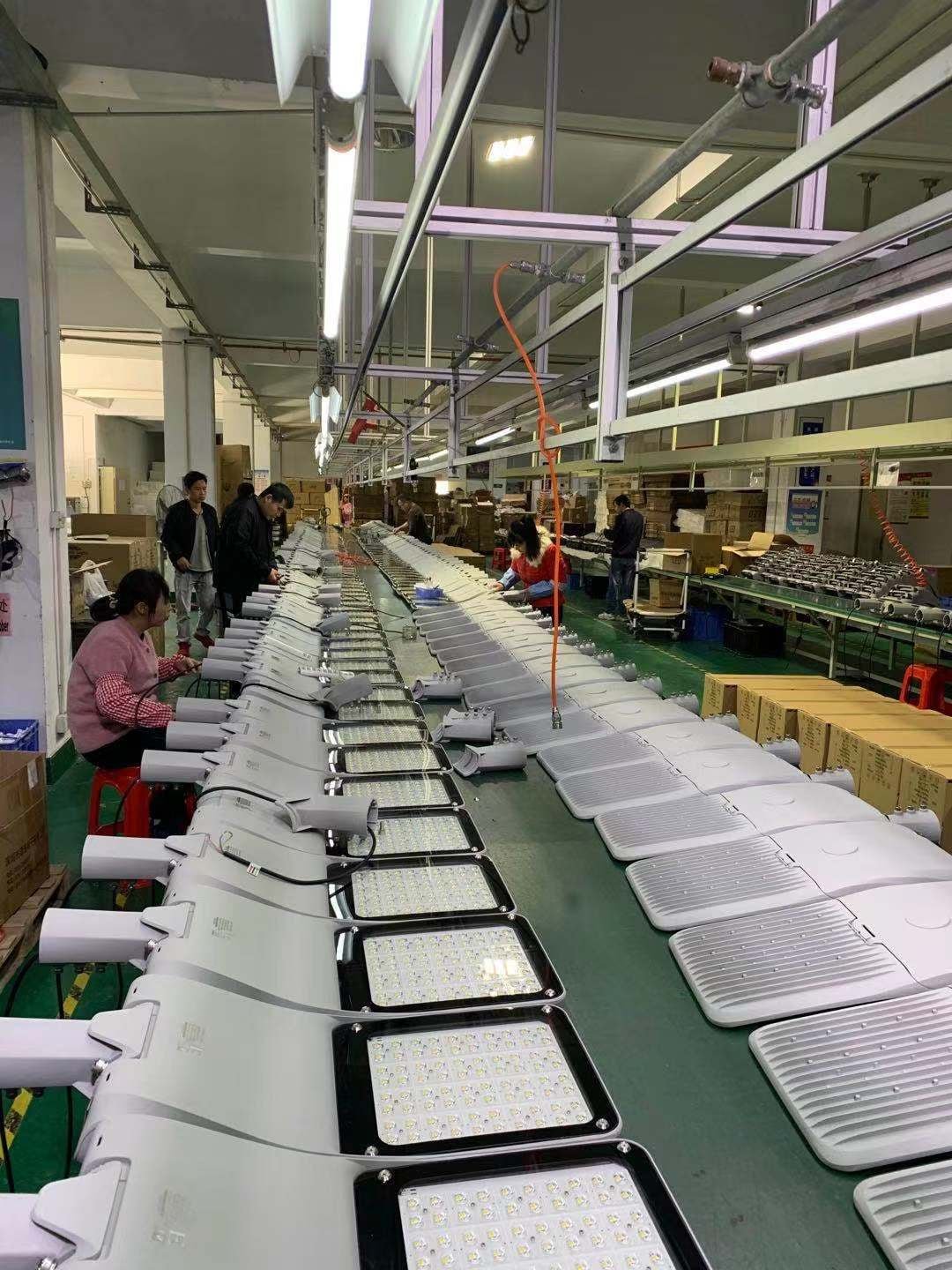 Mass production assembly line